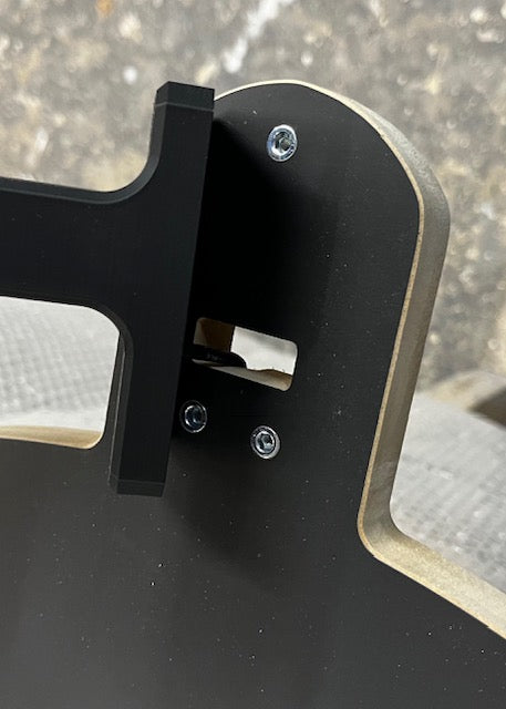 Autodarts Grundplatte MDF Schwarz durchgefärbt für Robbel 90