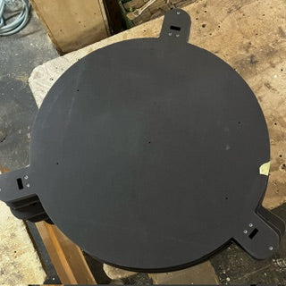 Autodarts Grundplatte MDF Schwarz durchgefärbt für Robbel 90